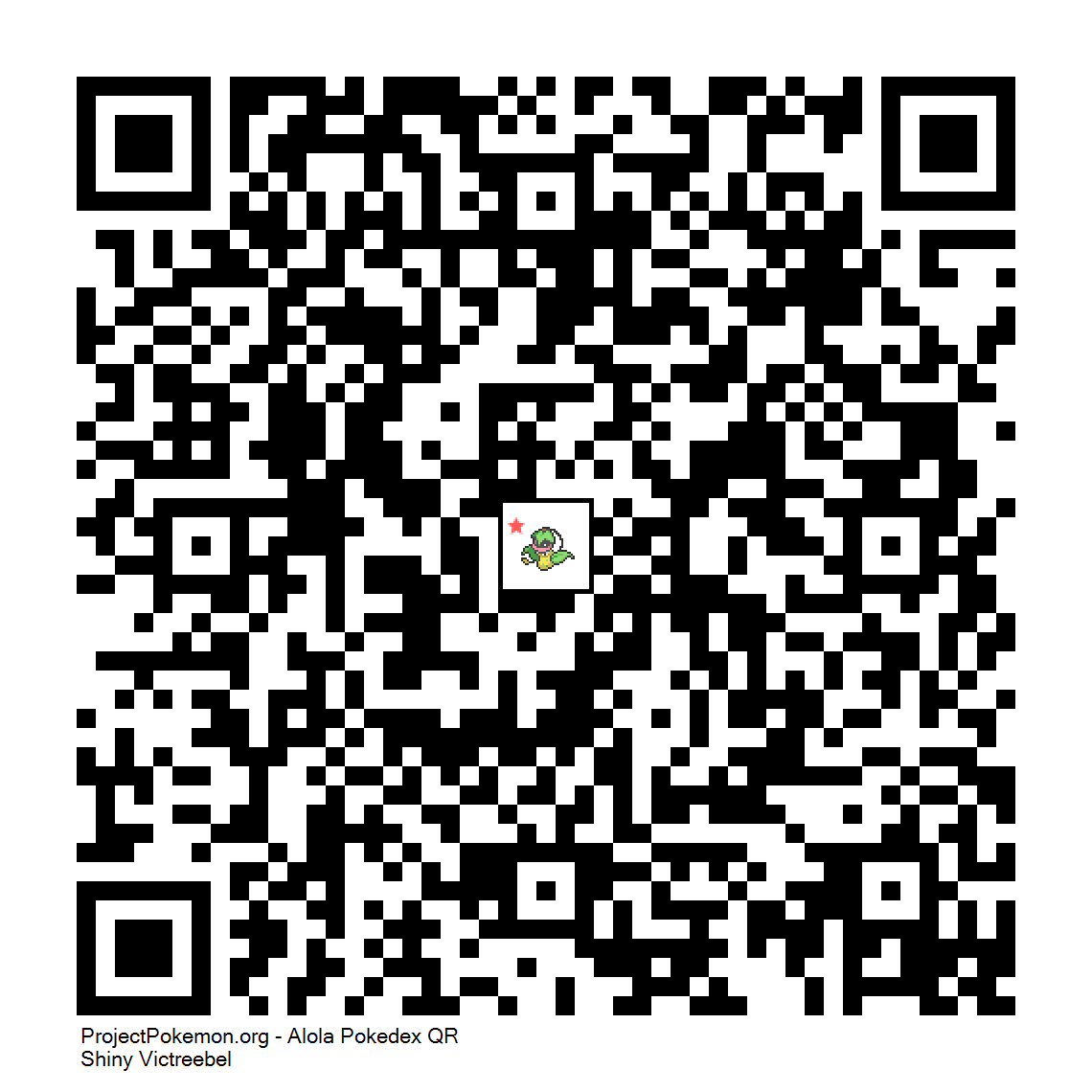 Cdigo QR de Victreebel variocolor